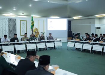Pj Bupati Ngobras Bareng Alim Ulama Bangun Kolaborasi Jelang Pesta Demokrasi