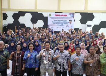 Kepsek se-Kabupaten Bogor Deklarasikan Sekolah Bersinar Bareng Pj Bupati Bogor