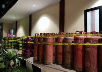 Polres Bogor Tangkap Pelaku Pengoplos Gas di Ciawi