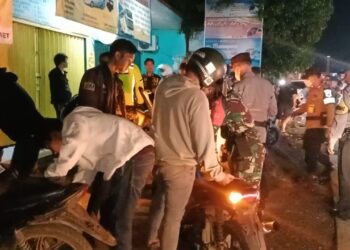 Razia Knalpolt Brong Digelar Polsek Gunungputri Bersama Muspika
