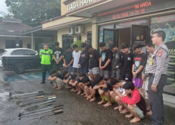 Puluhan Pelajar yang Hendak Tawuran Diamankan Polsek Gunungputri