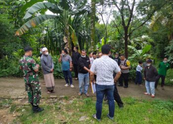 Polsek Citeureup Lakukan Olah TKP Penemuan Mayat di Kali Dukuh