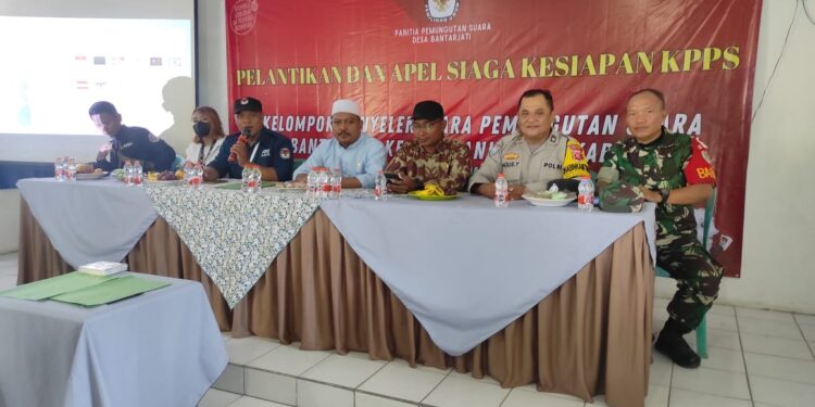 161 KPPS Desa Bantarjati Siap Jaga Kondusivitas Pemilu 2024