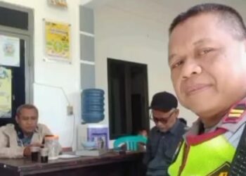 Kegiatan Sosialisasi Caleg Dimonitor Polsek Citeureup