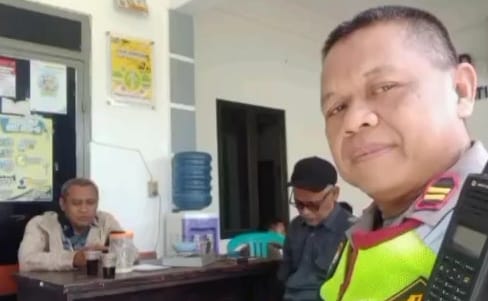 Kegiatan Sosialisasi Caleg Dimonitor Polsek Citeureup