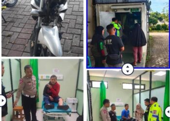 Ingin Buang Sampah ke Kali, Seorang Kakek Tewas Tersambar Motor