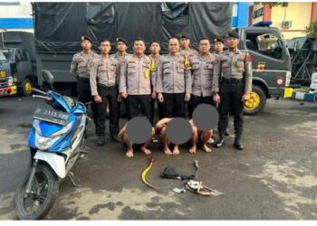 Sat Samapta Gagalkan Tawuran di Waktu Subuh, 3 Orang Diamankan
