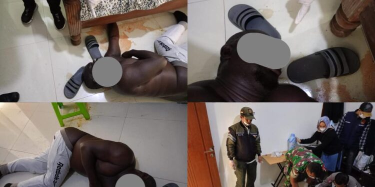 WNA Asal Nigeria Tewas di Dalam Kontrakan