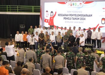 PJ Bupati Hadiri Rakor Pemilu di Bandung Guna Samakan Persepsi