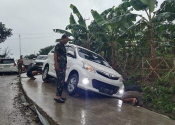 Mobil Terperosok, Pekerjaan CV Rizki Putra Kontraktor Kembali Makan Korban