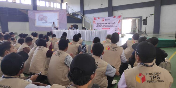 Bimtek 415 Peserta PTPS, Ini Pesan Zulfikar S.pd Ketua Panwascam Jonggol