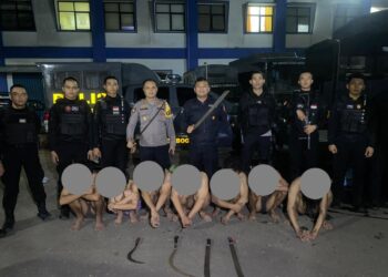 Tawuran Gangster Kembali di Gagalkan Polres Bogor