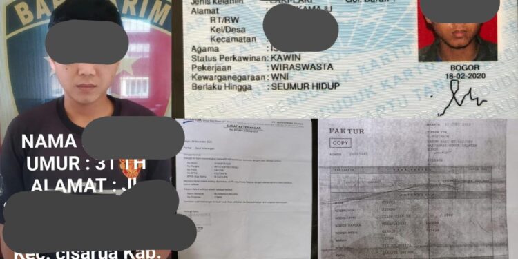 Sembunyi di Villa, Pelaku Penipuan Penggelapan Roda 4 Diciduk