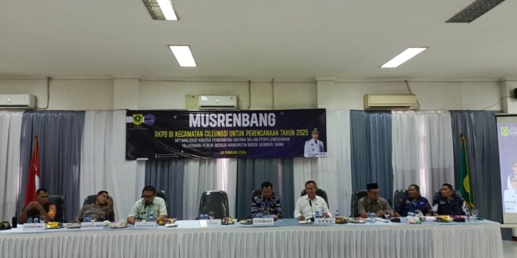 Musrenbang Untuk Rencana 2025, Pagu Kecamatan Cileungsi Hanya 24 Miliar