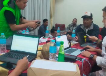 Sinkronisasi Rekapitulasi Suara Kecamatan Gunungputri Berlanjut di Hotel Ussu