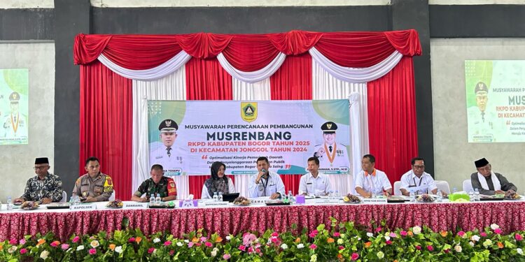 SOSIALISASI PROGRAM DAN KEGIATAN PEMBANGUNAN DAERAH TAHUN 2024 KECAMATAN JONGGOL
