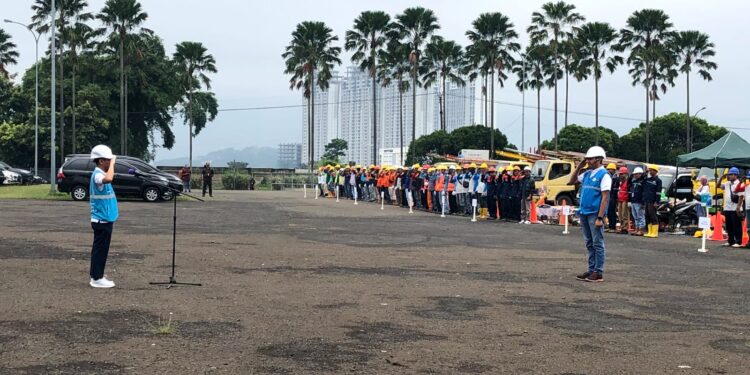 Tingkatkan K3, PLN Gunungputri Gelar Pasukan dan Peralatan