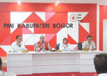 Dukung Penuh, Pj. Bupati Bogor Perkuat Sinergi Dengan PMI