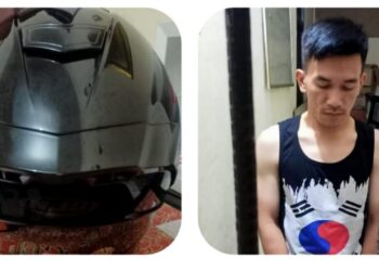 Pencuri Helm di Kampus IPB Diamankan Polisi