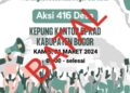 Demo 416 Perangkat Desa ke BPKAD Dibatalkan