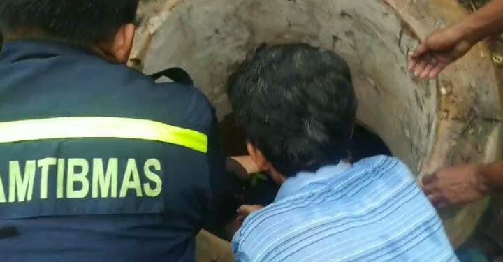 Coba Nyolong Motor di Kp Momonot, 2 Pencuri di Kromas Warga Satu diantaranya Nyeburin Diri ke Sumur