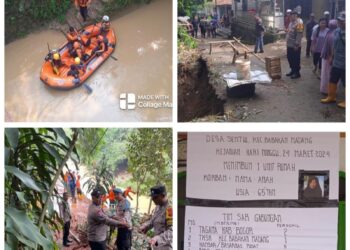 Longsor di Sentul, Mak Anah Belum Jua di Temukan