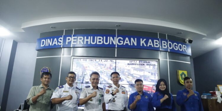 Melalui ATCS Dishub Kabupaten Bogor Lakukan Pengamanan Mudik