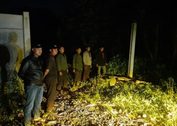 Polsek Rumpin Selidiki Pengrusakan Pagar Arcon BSD Blok Sambagi