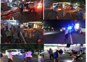Hendak Nyalip, Motor Tubruk Mobil di Cipayung