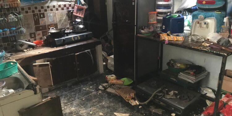 3 Orang Terluka Bakar Akibat Ledakan Gas LPG 12 Kg