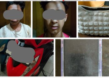 Jambret Wanita, 2 Pelaku Nyaris Tewas Dihakimi Massa