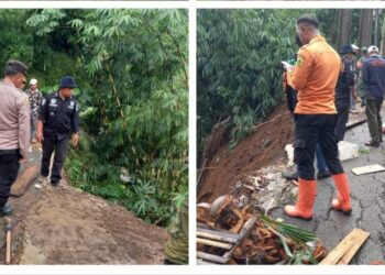 Cuaca Ekstrem, Dramaga Dikepung Longsor