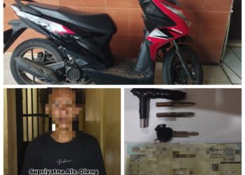 Gemas Dengan Kasus Curanmor di Wilayah Hukumnya, Polsek Jasinga Berhasil Ringkus Pelaku Kurang dari 24 Jam