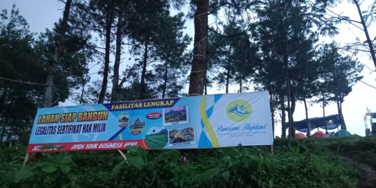 Kades Sukamakmur Adakan Halal bi Halal Sekaligus Promosikan Usaha Kavlingnya