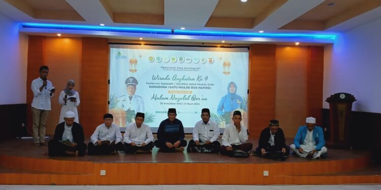 Pemdes Gunung Putri Wisuda Santri Samaduha