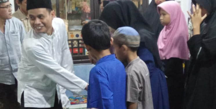 Katar Pokja 19 Desa Tlajung Udik Kembali Santuni Yatim, Ini Pesan Yusuf Ibrahim