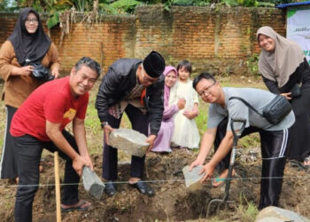 Peletakan Batu Pertama Kantor Koperasi dan Galeri UKM Galang Visi Nusantara (GVN)