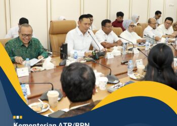 Kementerian ATR/BPN Lakukan Rapat Koordinasi dengan BIG untuk Mempercepat Penyelesaian Target RDTR