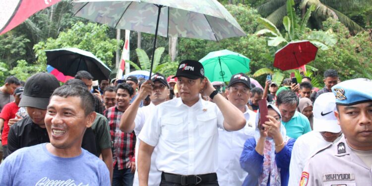 Menteri AHY Pastikan Lahan Relokasi Sudah Clean and Clear