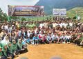 Sinergitas TNI-POLRI Dalam Upacara Pembukaan TMMD ke 120 di Sukamakmur