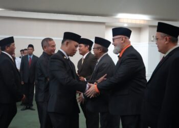 Pj. Bupati Bogor Lantik Pejabat di Lingkup BPBD dan Sekretariat DPRD