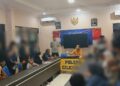 14 Pelajar Beserta Parang Diamankan, Ipda Hendrik : Kami Pulangkan Dengan Syarat