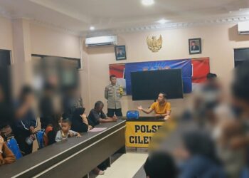 14 Pelajar Beserta Parang Diamankan, Ipda Hendrik : Kami Pulangkan Dengan Syarat