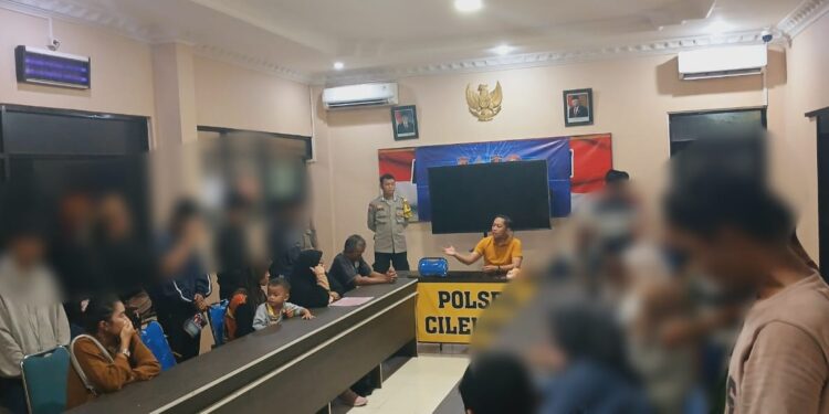 14 Pelajar Beserta Parang Diamankan, Ipda Hendrik : Kami Pulangkan Dengan Syarat