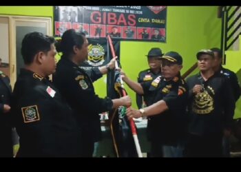 Musek Ormas Gibas Kecamatan Cileungsi, H.Saleh Jabier Terpilih Kembali Secara Aklamasi