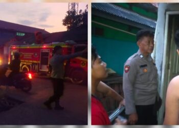 Kebakaran Hebat, 1 Orang Terluka Bakar Parah