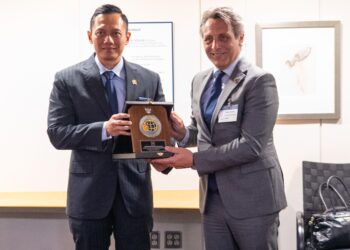 Menteri AHY Bertemu The Netherlands Cadastre di Washington DC