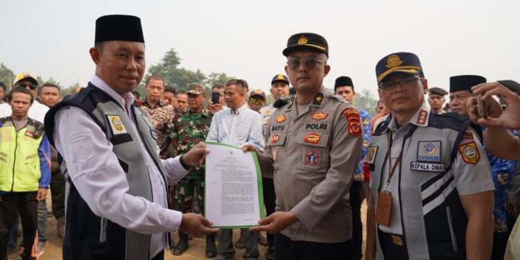 Resmi Beroperasi, Penggunaan Kantong Parkir Angkutan Tambang Masih Gratis