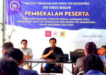 Program Magang di Perusahaan Jadi Jembatan ITB Vinus Bogor Untuk Generasi Mandiri