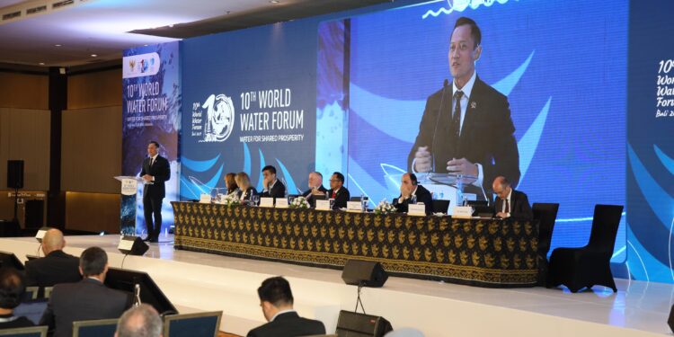 Di Hadapan Forum Internasional, Menteri AHY Usulkan Pembentukan Badan Air Nasional